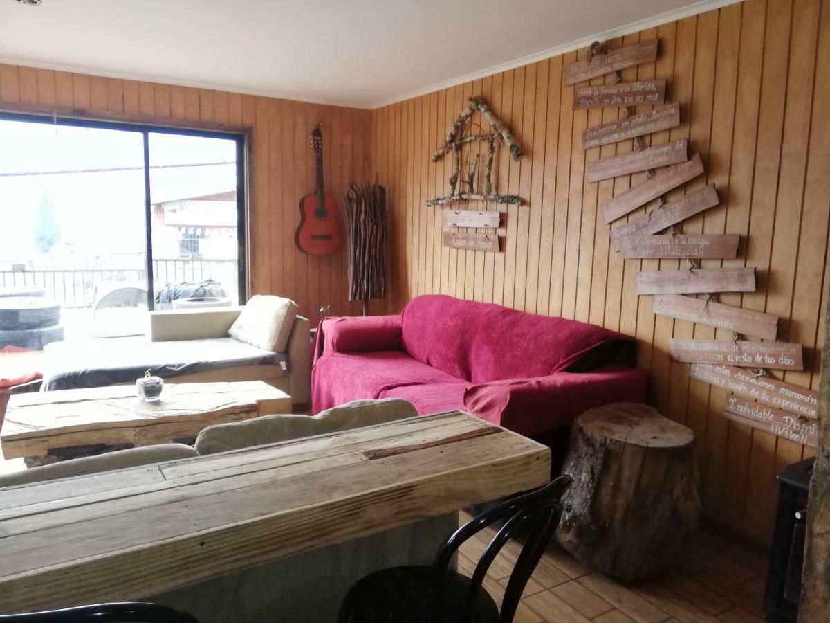 La Llar Hostel Panguipulli Eksteriør billede